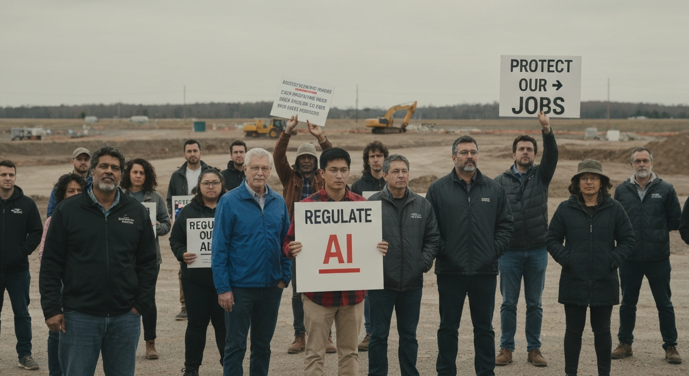 VS: Kiezers eisen AI-stop, data centers geblokkeerd