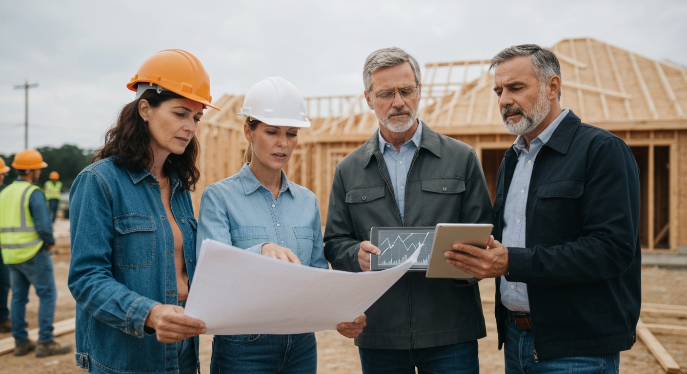 Woningbouwers VS snijden in prijzen